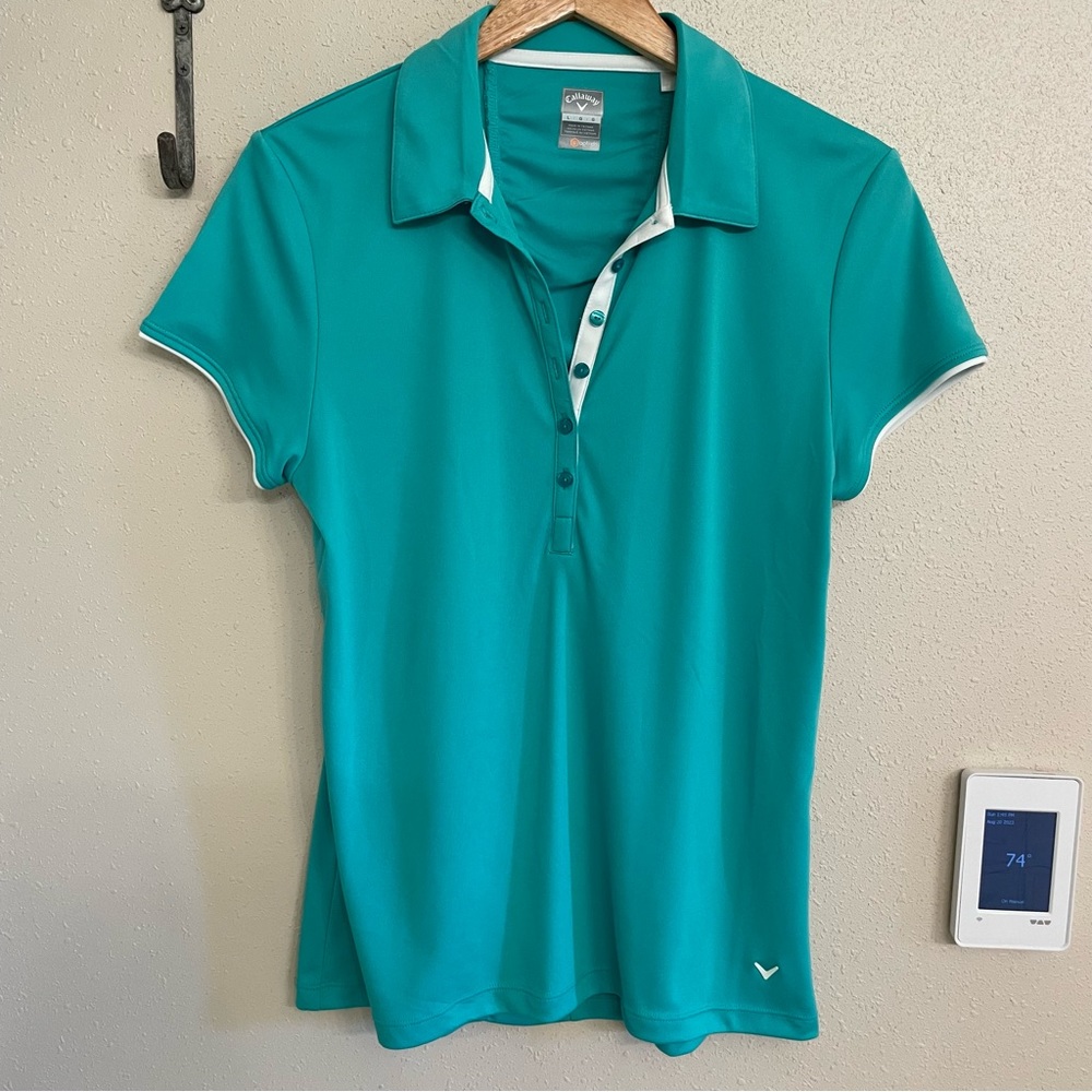 Callaway Golf  Opti-Dri Moisture Wicking Tour Performance Polo Shirt